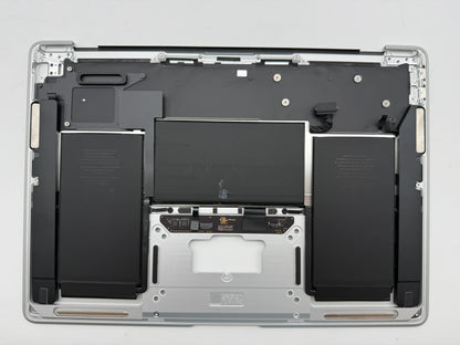 MacBook Air 13" 2020 A2337 Topcase QWERTZ Trackpad Tastatur Silber #T1006