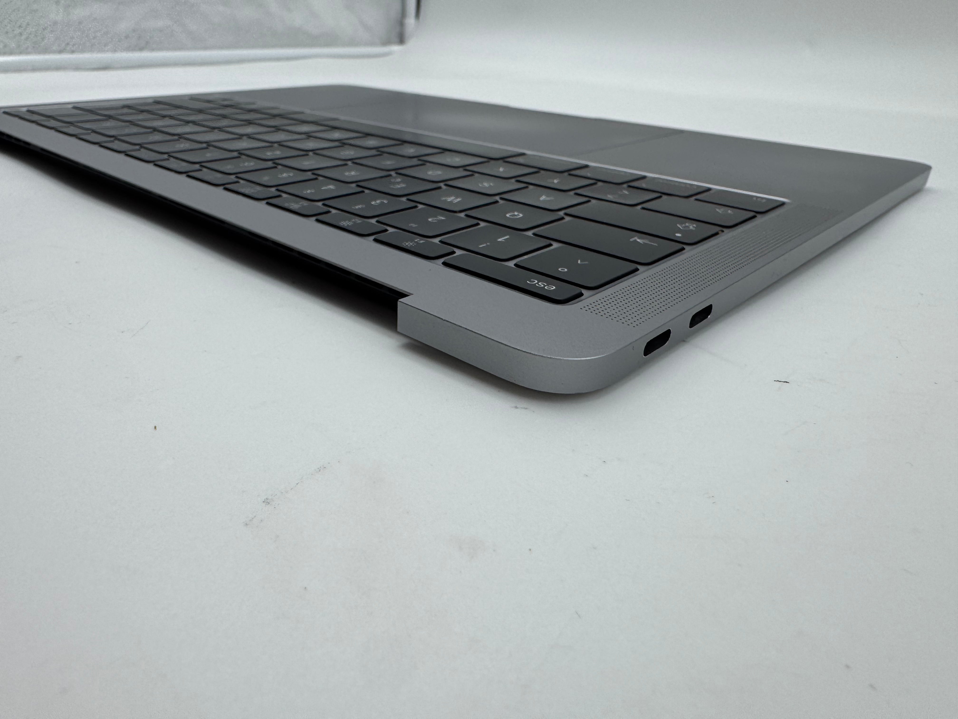 Macbook Pro 13" 2016 2017 A1708 Topcase QWERTZ Gehäuse Grau #T991