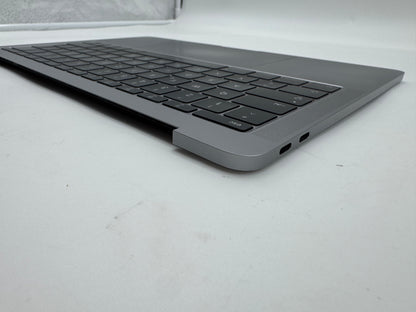 Macbook Pro 13" 2016 2017 A1708 Topcase QWERTZ Gehäuse Grau #T991
