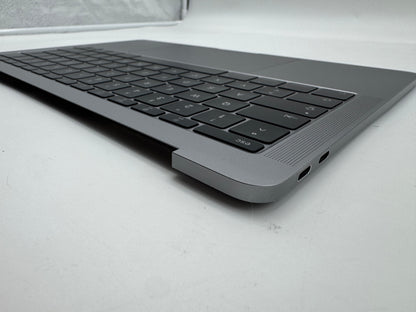 Macbook Pro 13" 2016 2017 A1708 Topcase QWERTZ Gehäuse Grau #T993