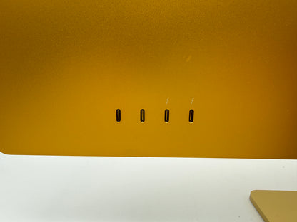 Apple iMac 24" 2021 A2438 Gehäuse Standfuß Lautsprecher Lüfter Gelb #PSG14