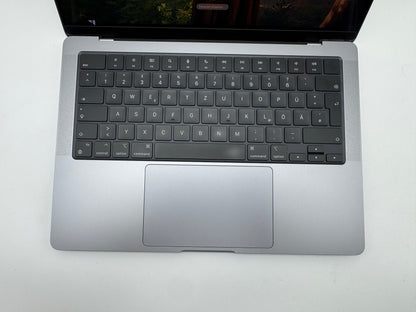 Macbook Pro 14" A2442 2021 M1 8-C 16GB 512GB 14-C Spacegrau MwSt. #PS340