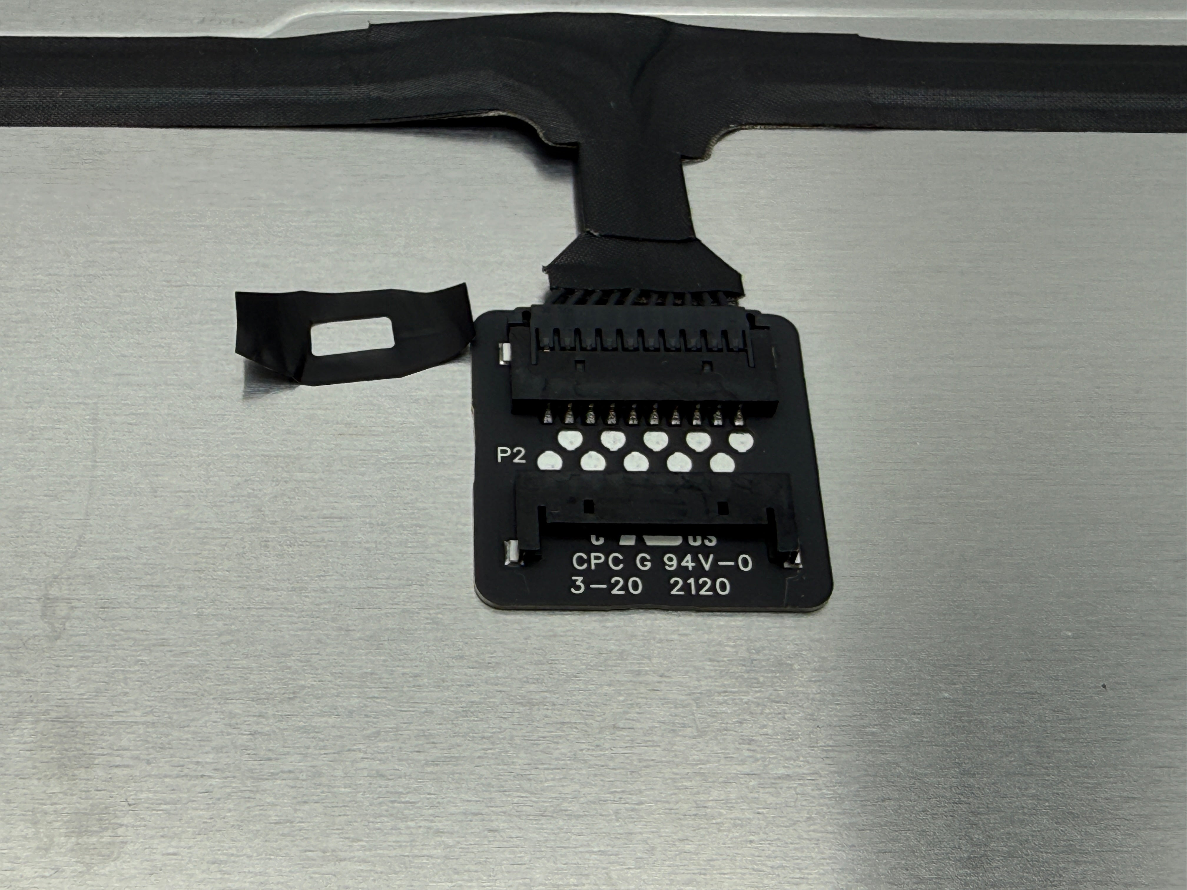 iMac 24" 4,5K M1 2021 A2438 A2439 Display Glas Silber Silver #D999