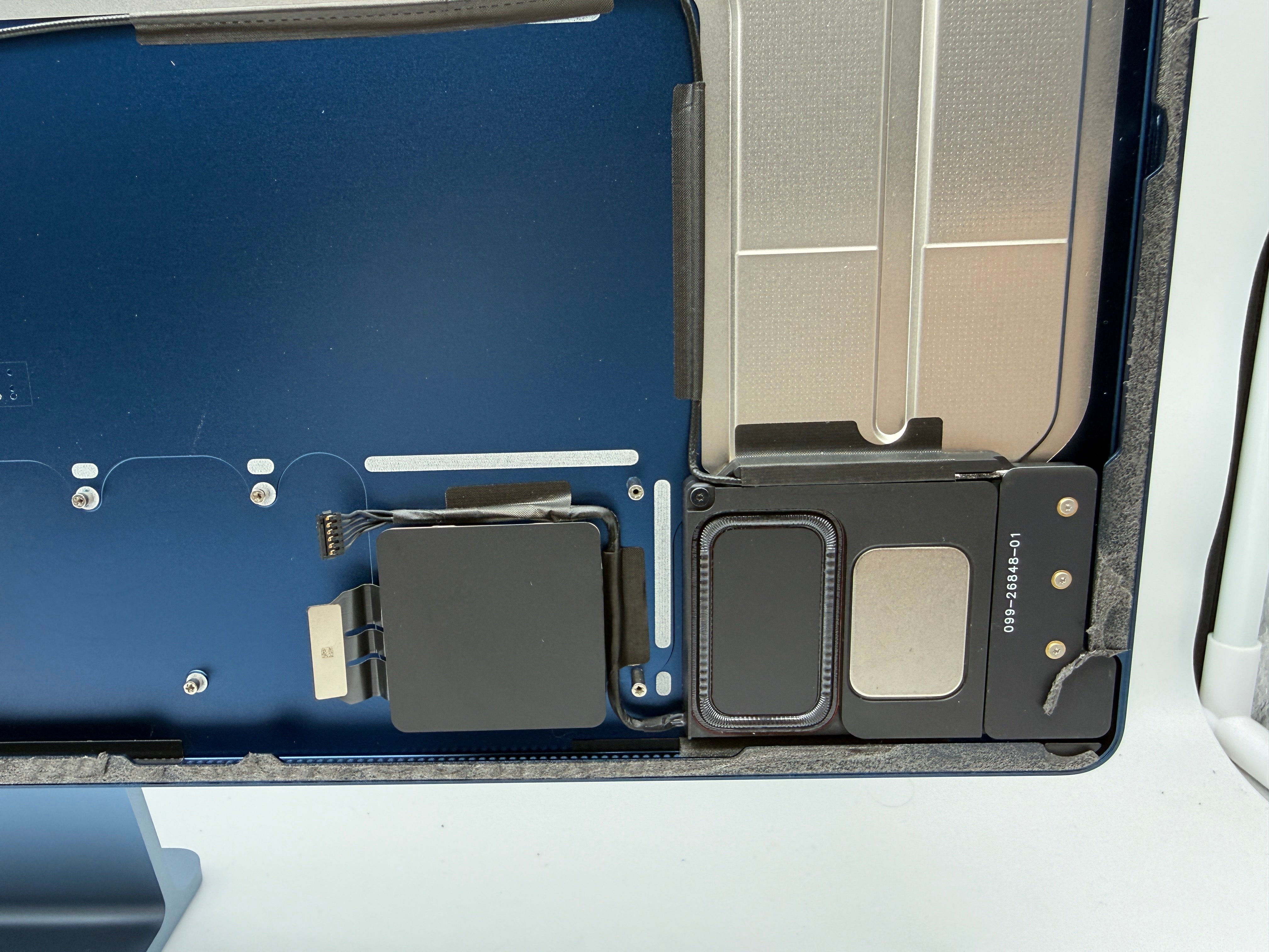 Apple iMac 24" 2021 A2439  Gehäuse Standfuß Lautsprecher Lüfter Blau #PSG15