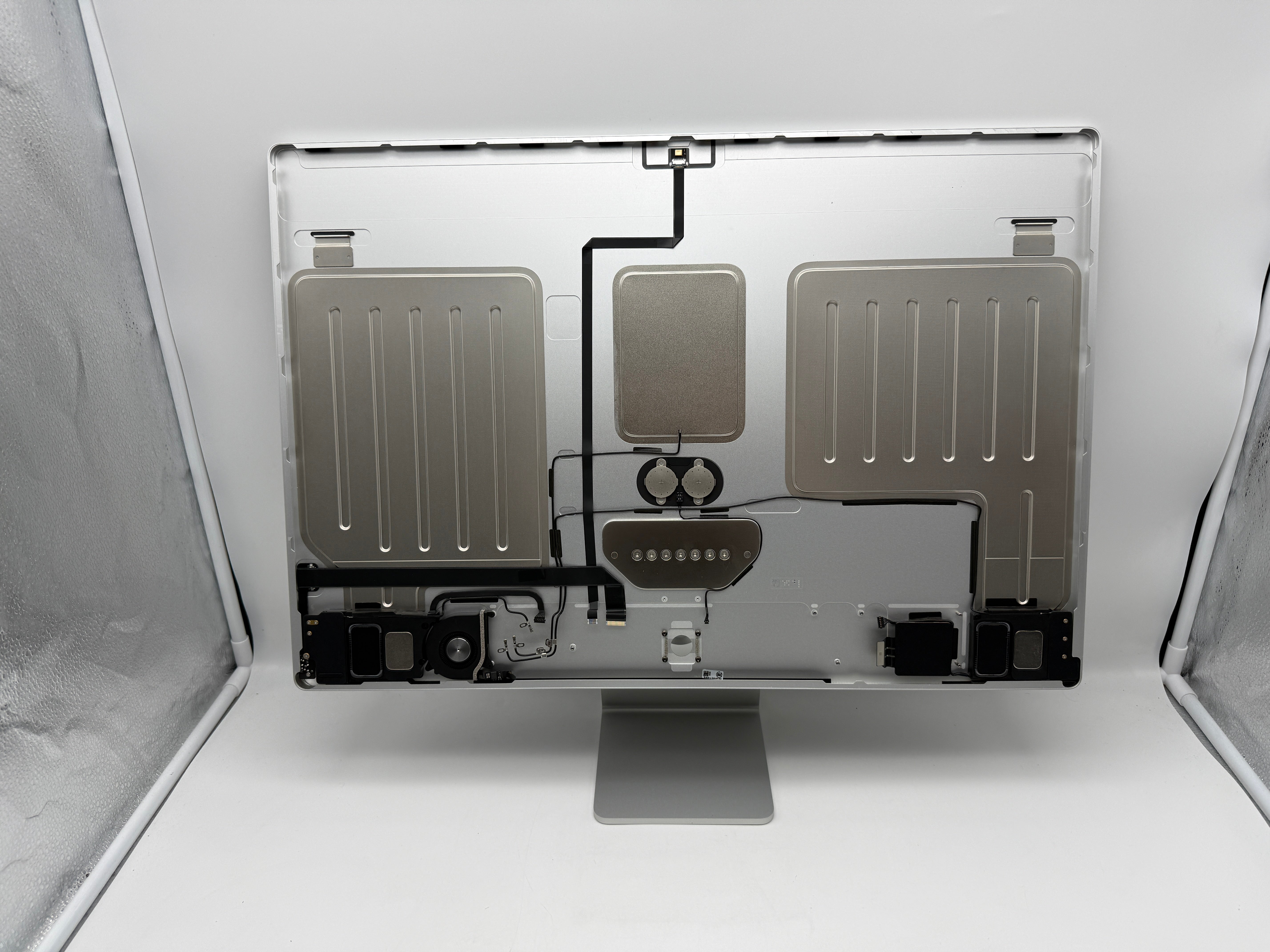 Apple iMac 24" 2021 A2439  Gehäuse Standfuß Lautsprecher Lüfter Silber #PSG16