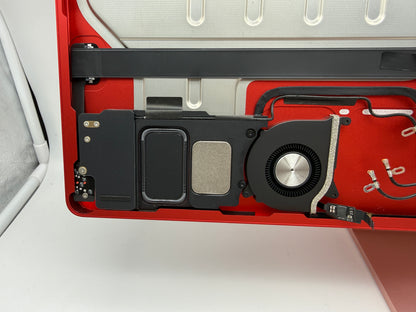 Apple iMac 24" 2021 A2439  Gehäuse Standfuß Lautsprecher Lüfter Rot #PSG27