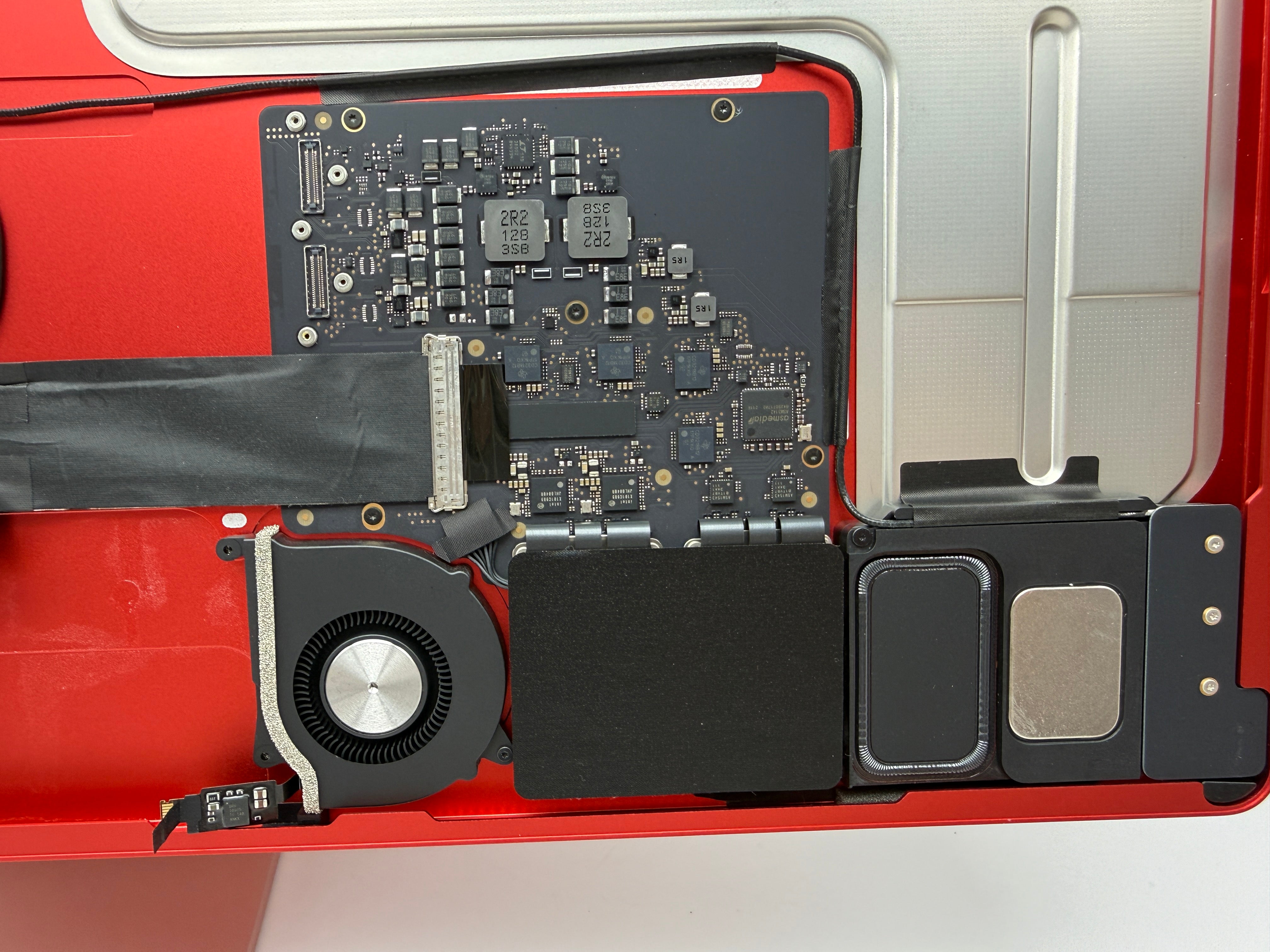 Apple iMac 24" 2021 A2439  Gehäuse Standfuß Lautsprecher Lüfter Rot #PSG27
