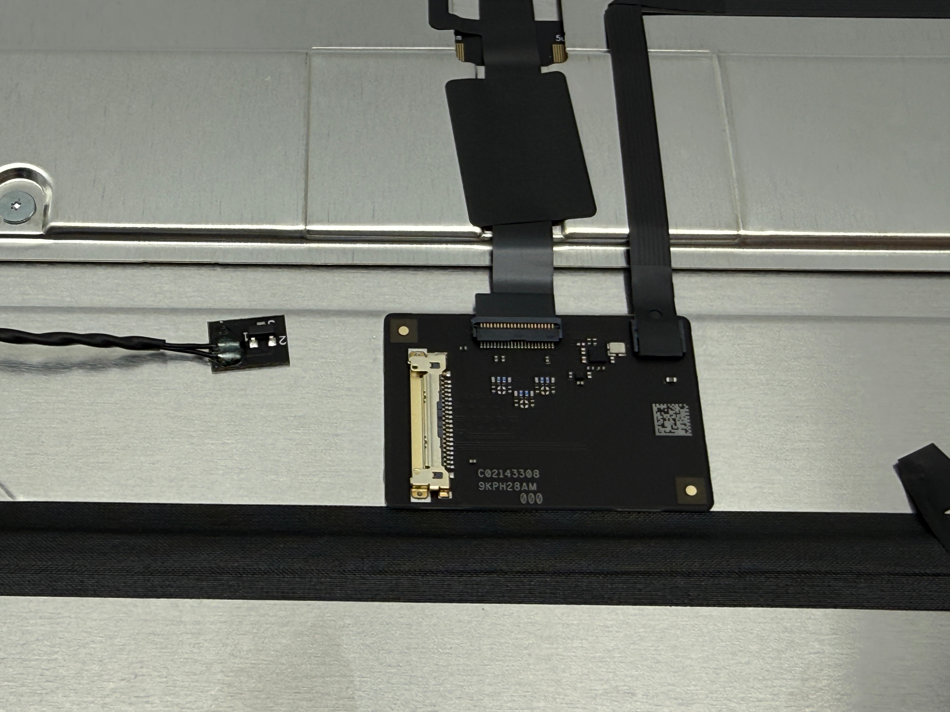 iMac 24" 4,5K M1 2021 A2438 A2439 Display Glas Silber Silver #D1003