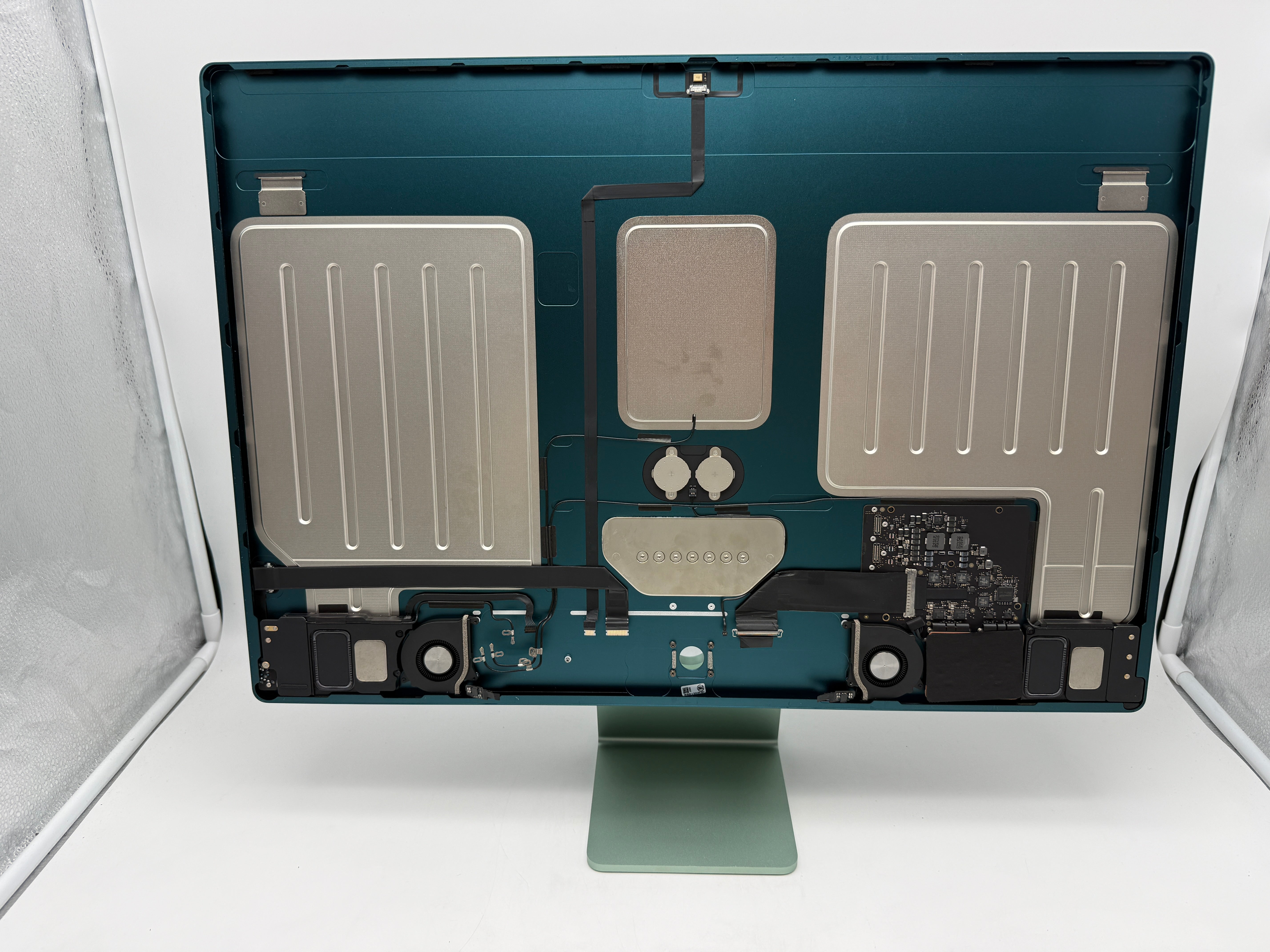 Apple iMac 24" 2021 A2438 Gehäuse Standfuß Lautsprecher Lüfter Grün #PSG18