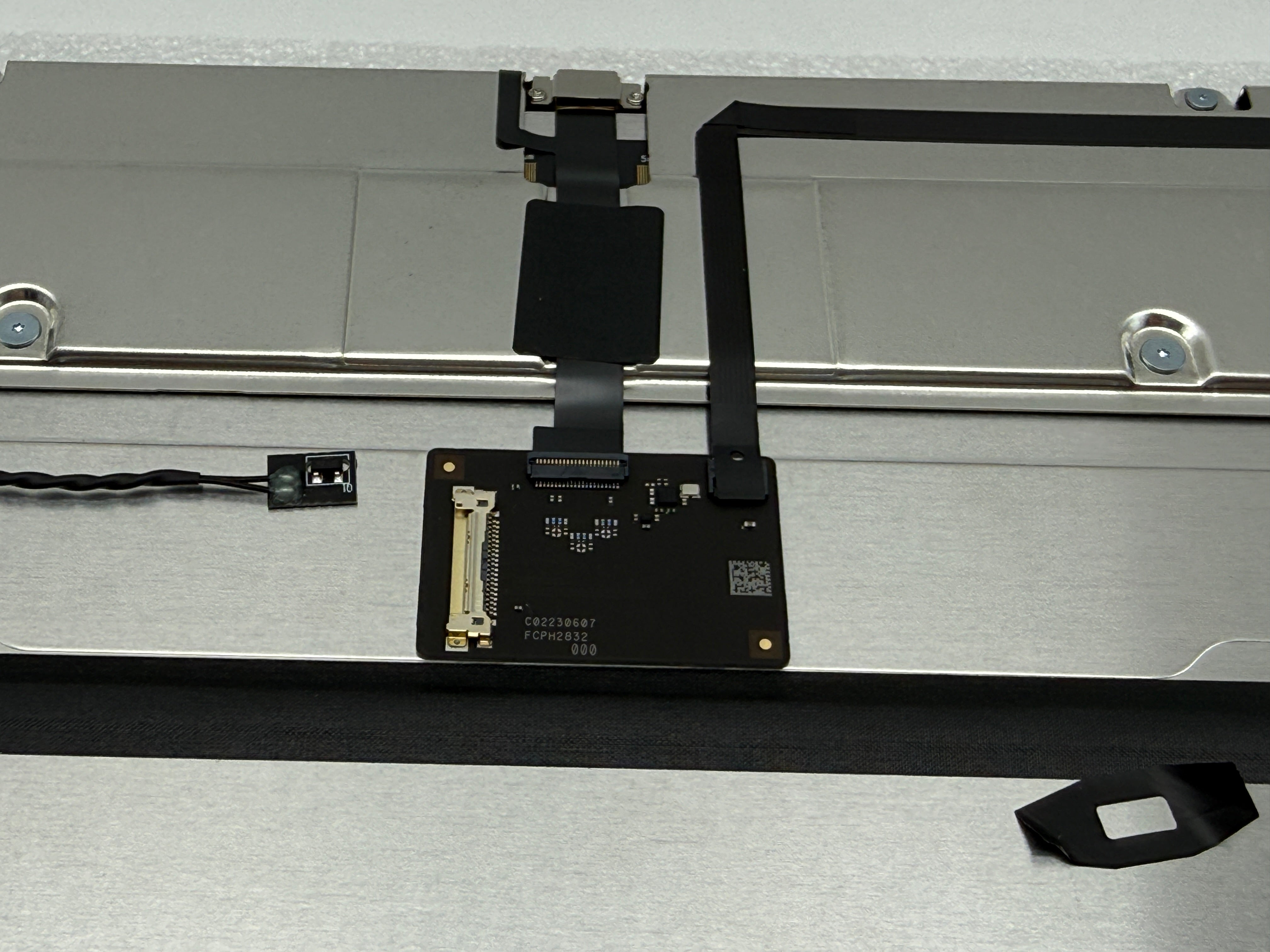 iMac 24" 4,5K M1 2021 A2438 A2439 Display Glas Silber Silver #D1007