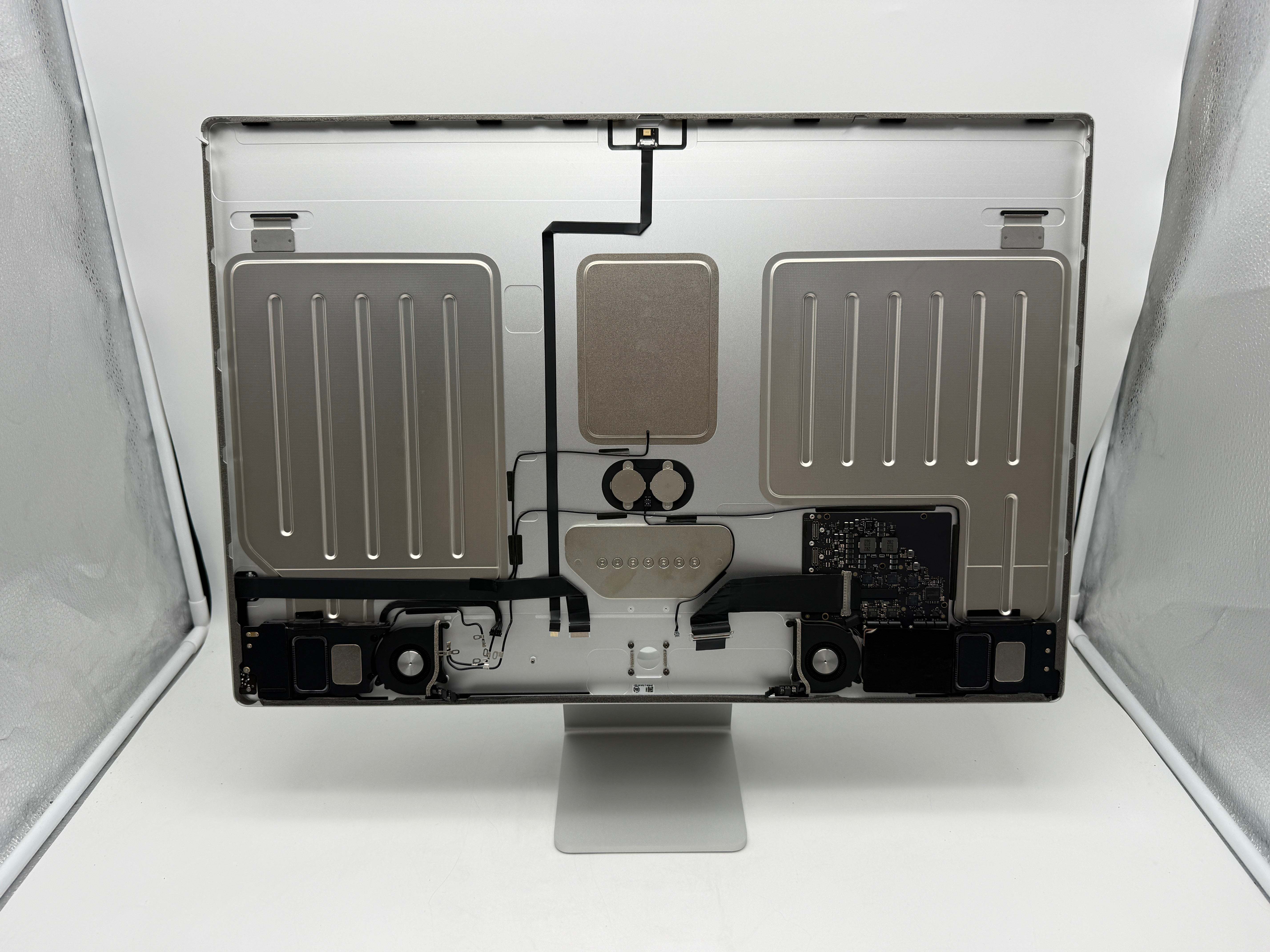 Apple iMac 24" 2021 A2438 Gehäuse Standfuß Lautsprecher Lüfter Silber #PSG20