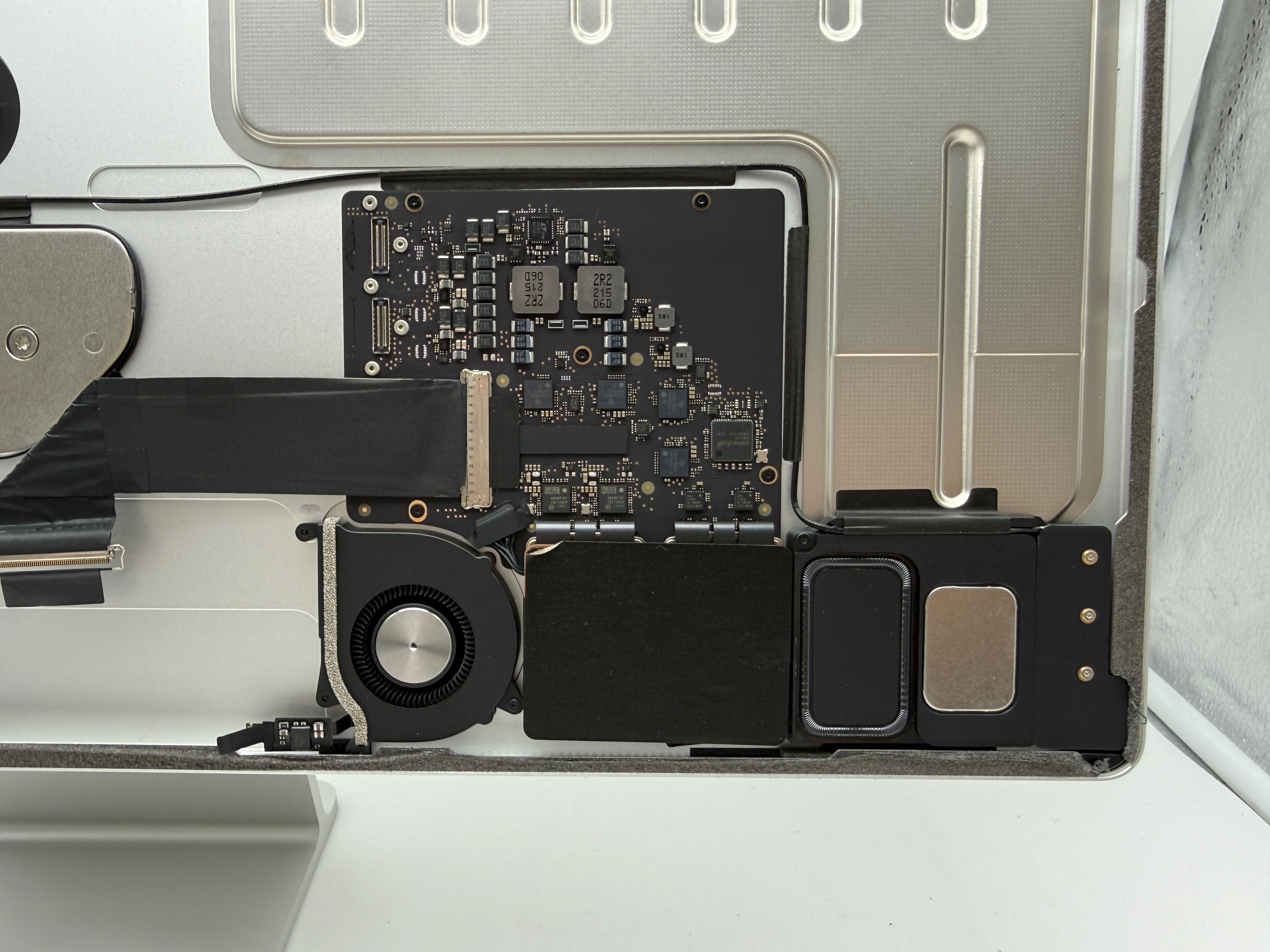 Apple iMac 24" 2021 A2438 Gehäuse Standfuß Lautsprecher Lüfter Silber #PSG20