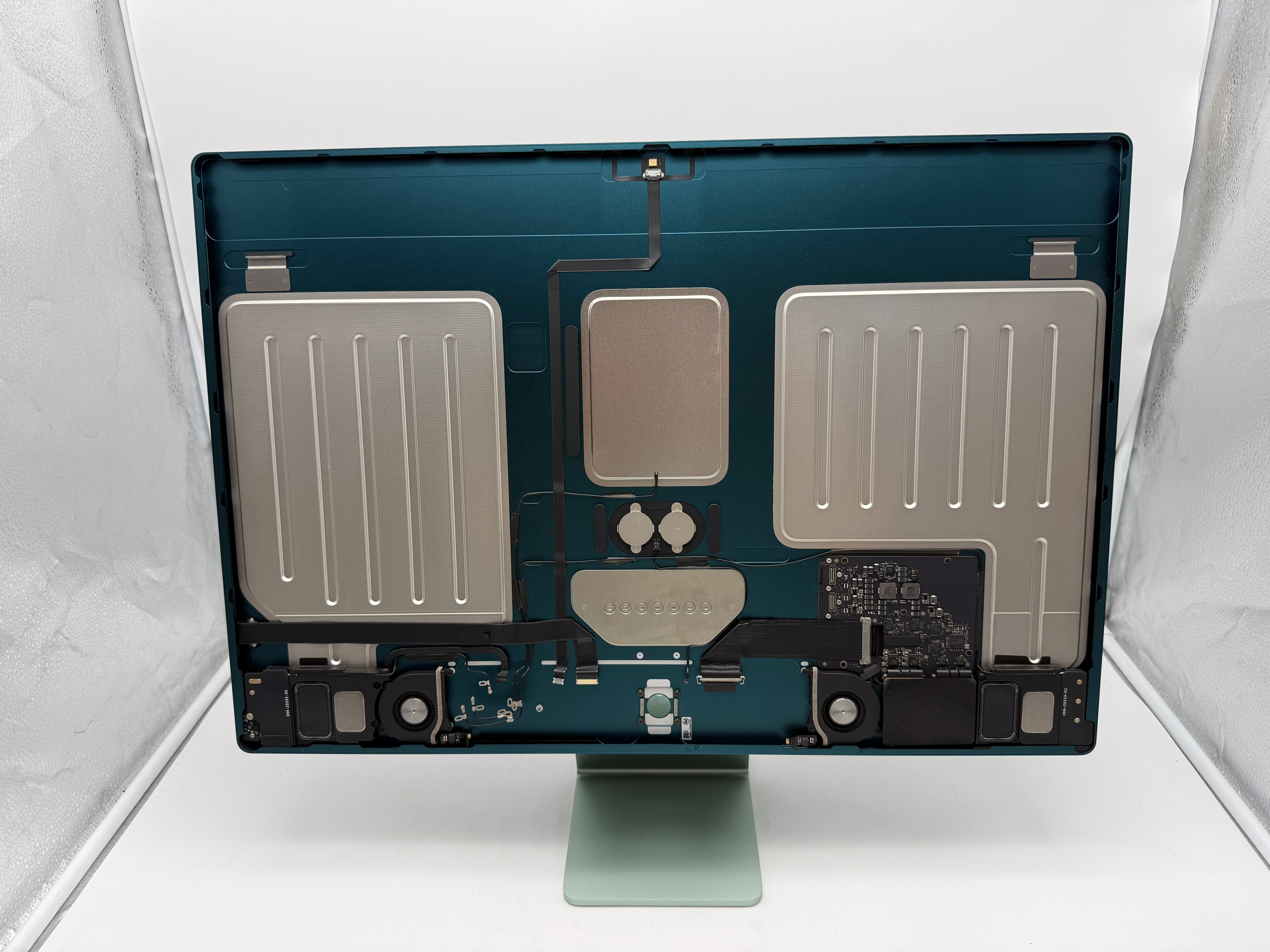 Apple iMac 24" 2021 A2438 Gehäuse Standfuß Lautsprecher Lüfter Grün #PSG21