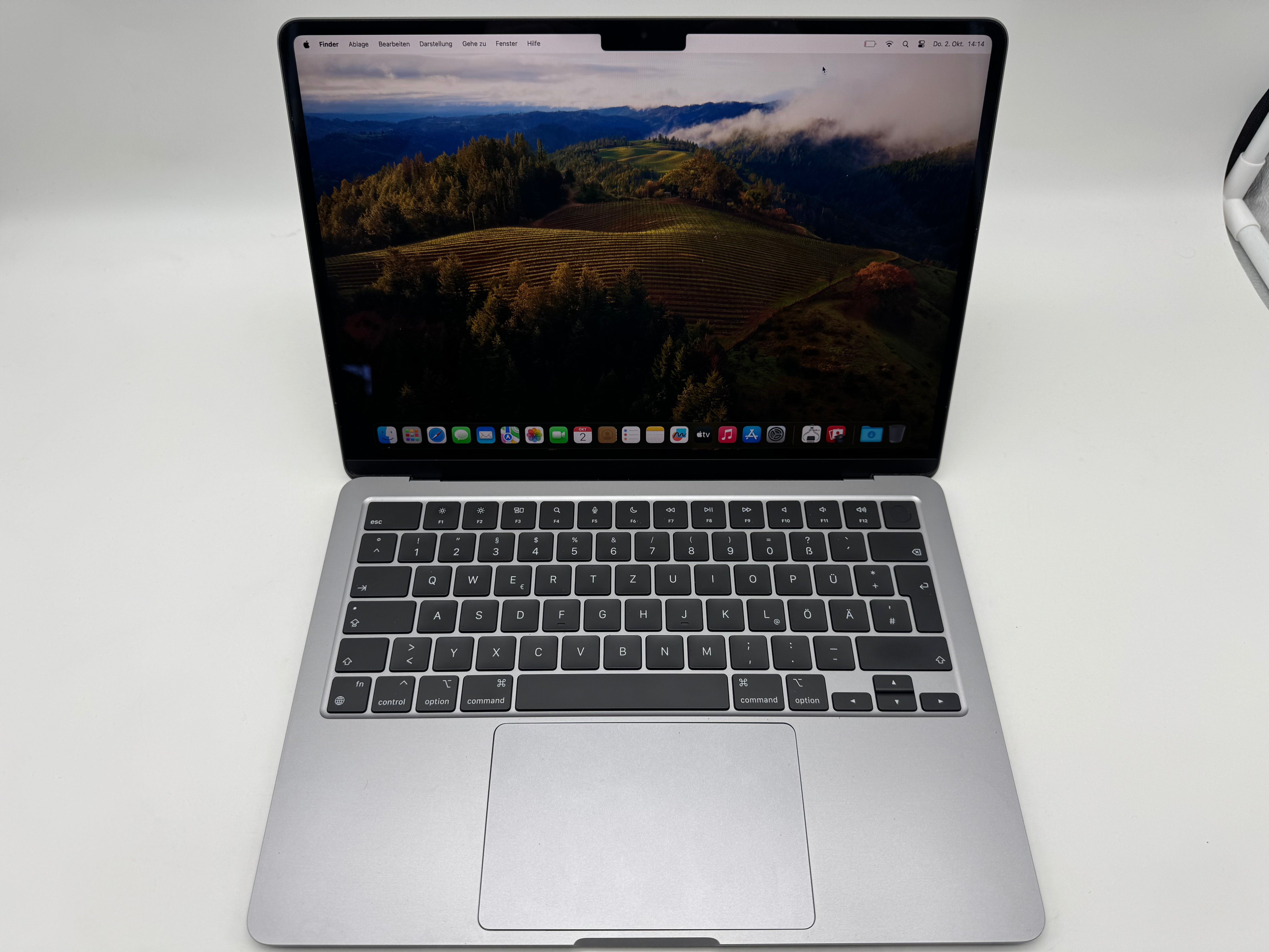 Apple MacBook Air 13,6“ M2 8C CPU 8C GPU 256 GB SSD 8 GB 2022 Spacegrau PS351