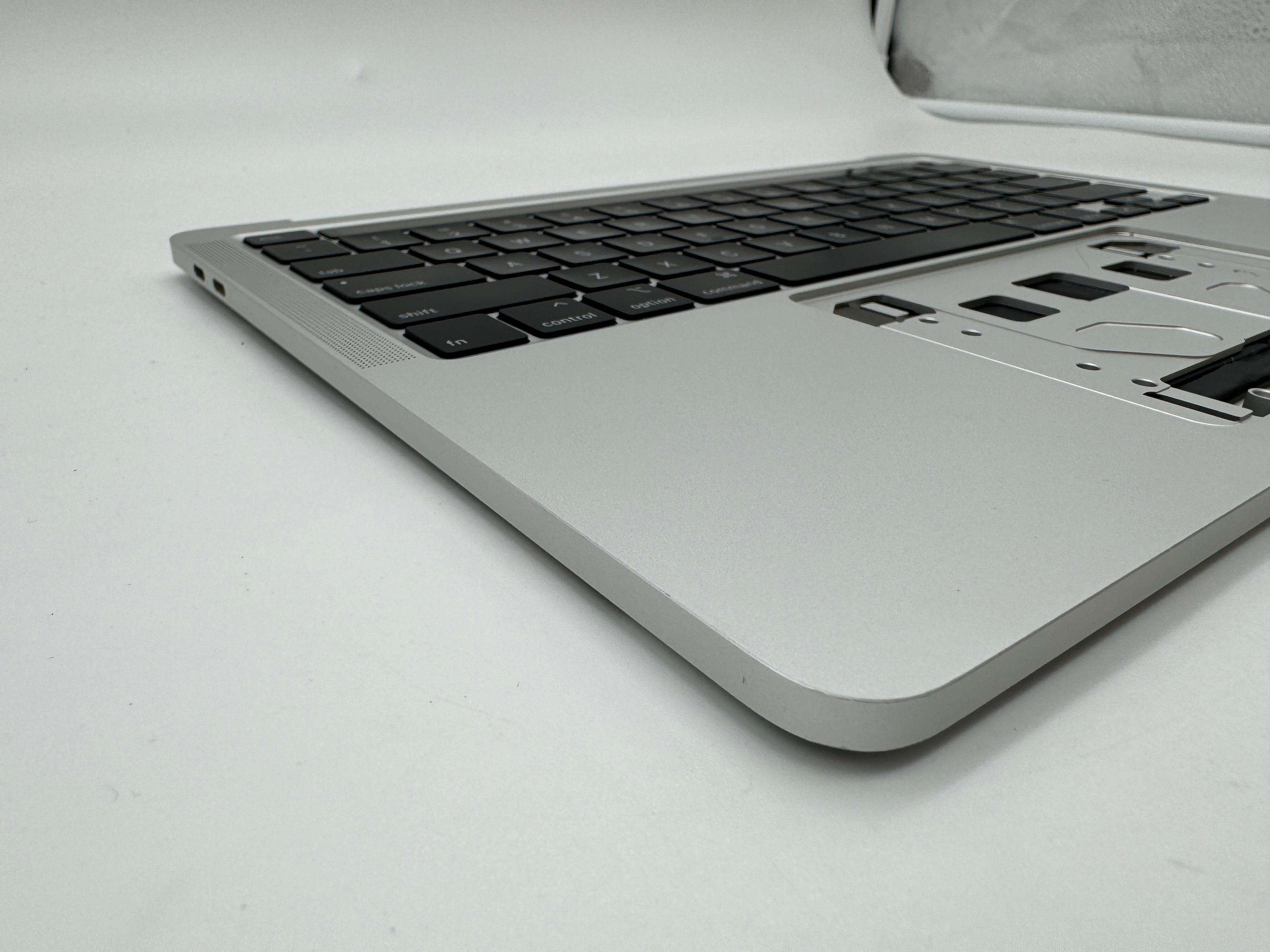 Macbook Pro 13" A2251 2020 Topcase QWERTY Akku Tastatur Silber #T500