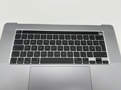 MacBook Pro 16" 2019 A2141 Grau Topcase Tastatur Trackpad Akku #T513