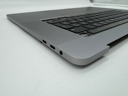 MacBook Pro 16" 2019 A2141 Grau Topcase Tastatur Trackpad Akku #T513