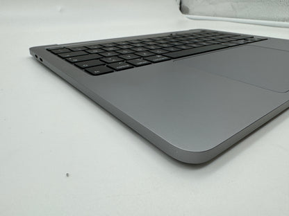 Macbook Pro 13" A2251 2020 Topcase Trackpad QWERTZ Tastatur Grau #T504