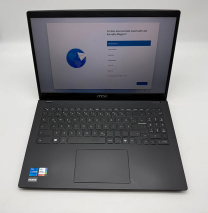 MSI Modern 15 B12MO i5 1235U 1,3 Ghz 16GB 512GB Grau MwSt.