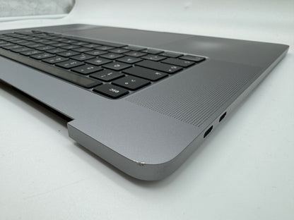 MacBook Pro 16" 2019 A2141 Grau Topcase Tastatur Trackpad Akku #T515