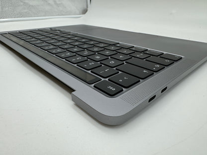 Macbook Pro 13" A2251 2020 Topcase Trackpad Akku Tastatur Grau #T506