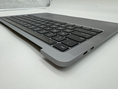 Macbook Pro 13" A2251 2020 Topcase Trackpad Akku Tastatur Grau #T508