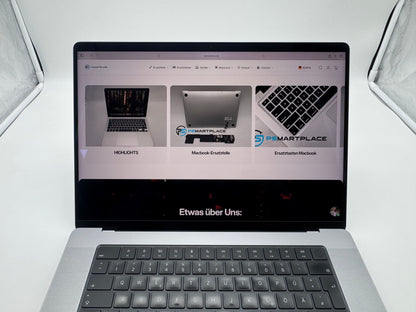 Macbook Pro 16" A2485 M1 Max 32GB 1TB 2021 32-C GPU Spacegrau MwSt. #PS368