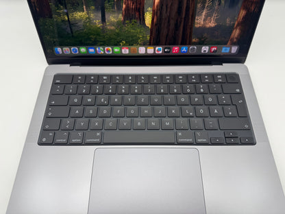 Macbook Pro 14" A2442 2021 M1 8-C 16GB 512GB 14-C Spacegrau MwSt. #PS372