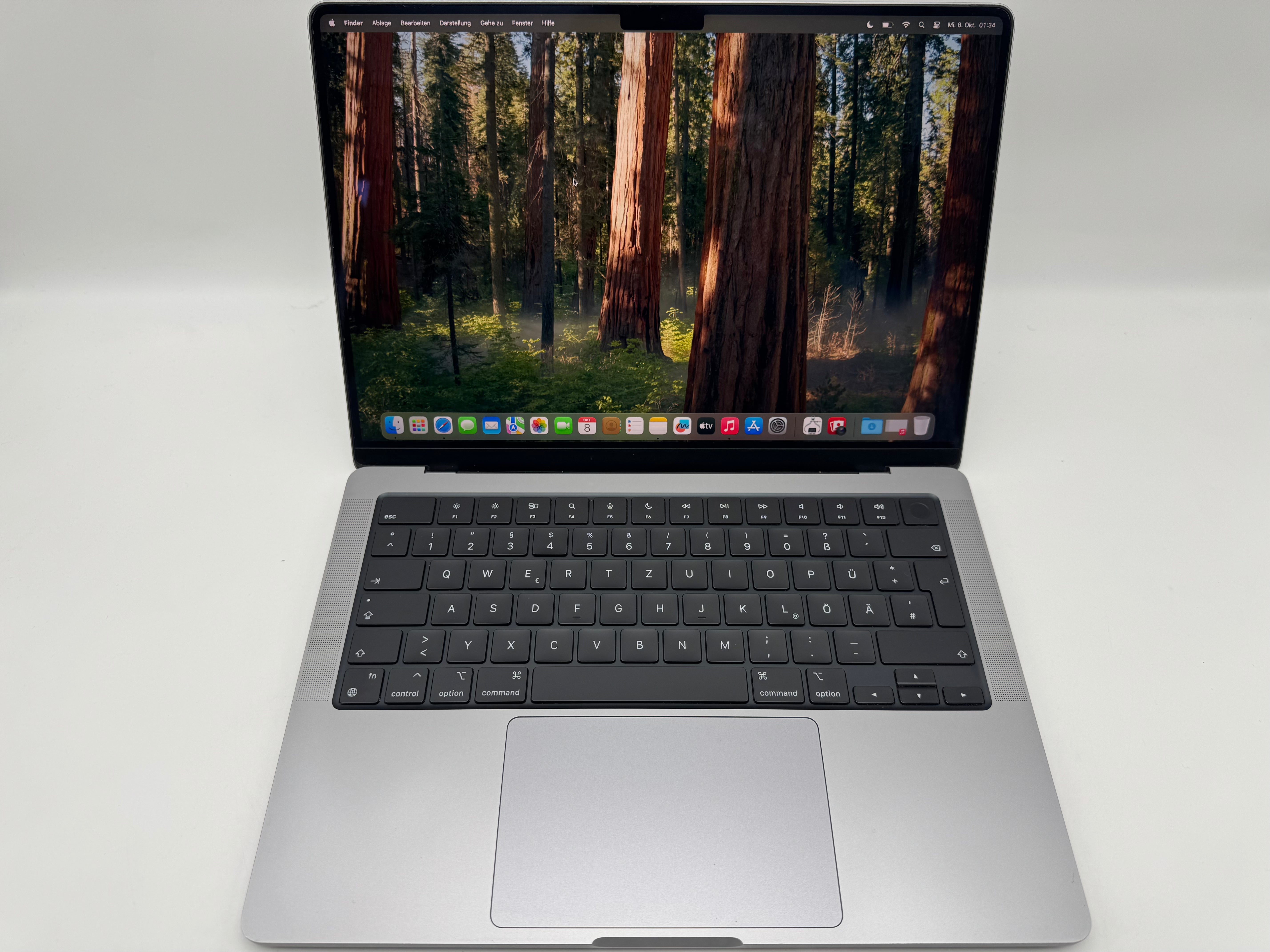 Macbook Pro 14" A2442 2021 M1 8-C 16GB 512GB 14-C Spacegrau MwSt. #PS376