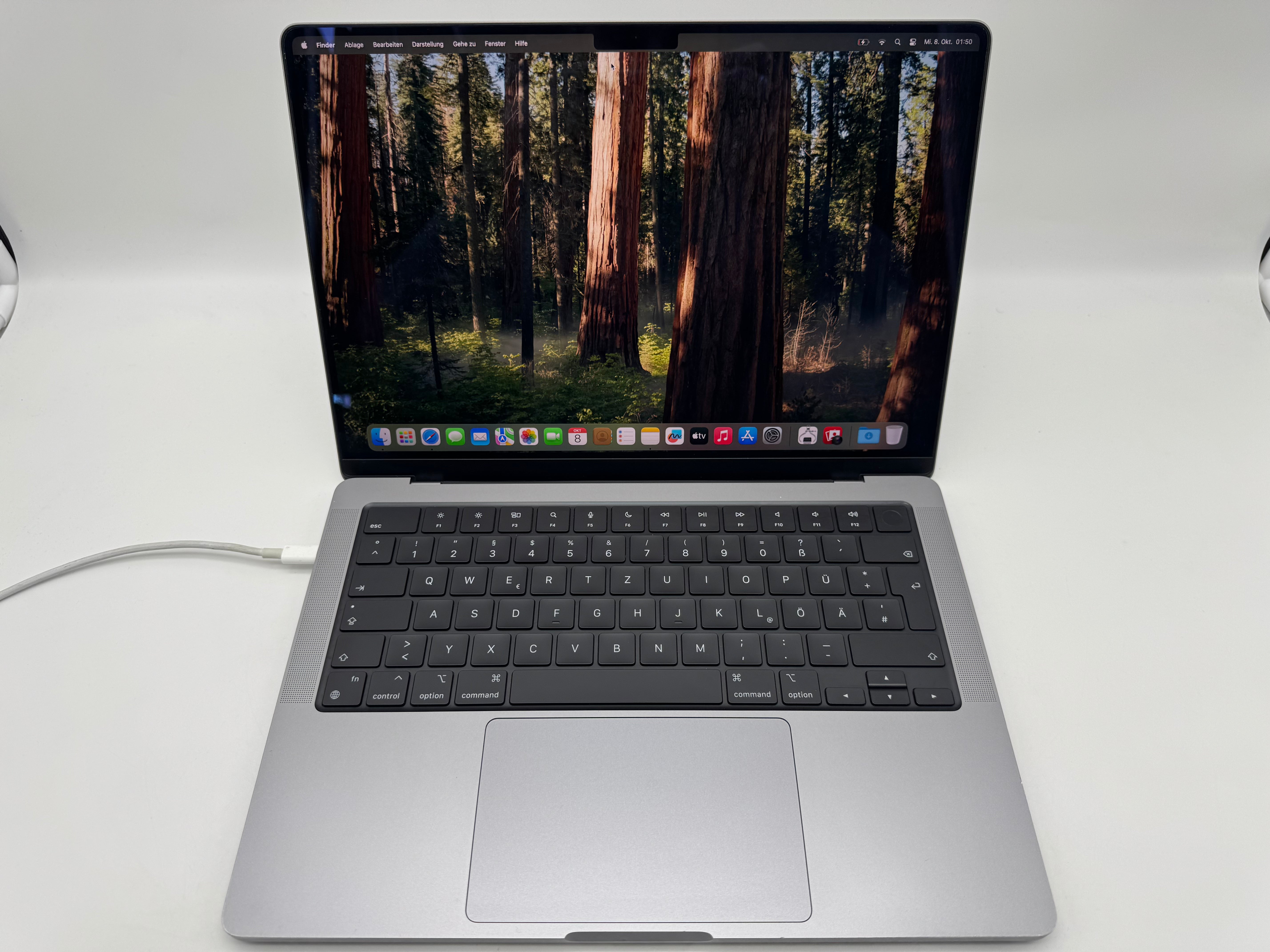 Macbook Pro 14" A2442 2021 M1 8-C 16GB 512GB 14-C Spacegrau MwSt. #PS377