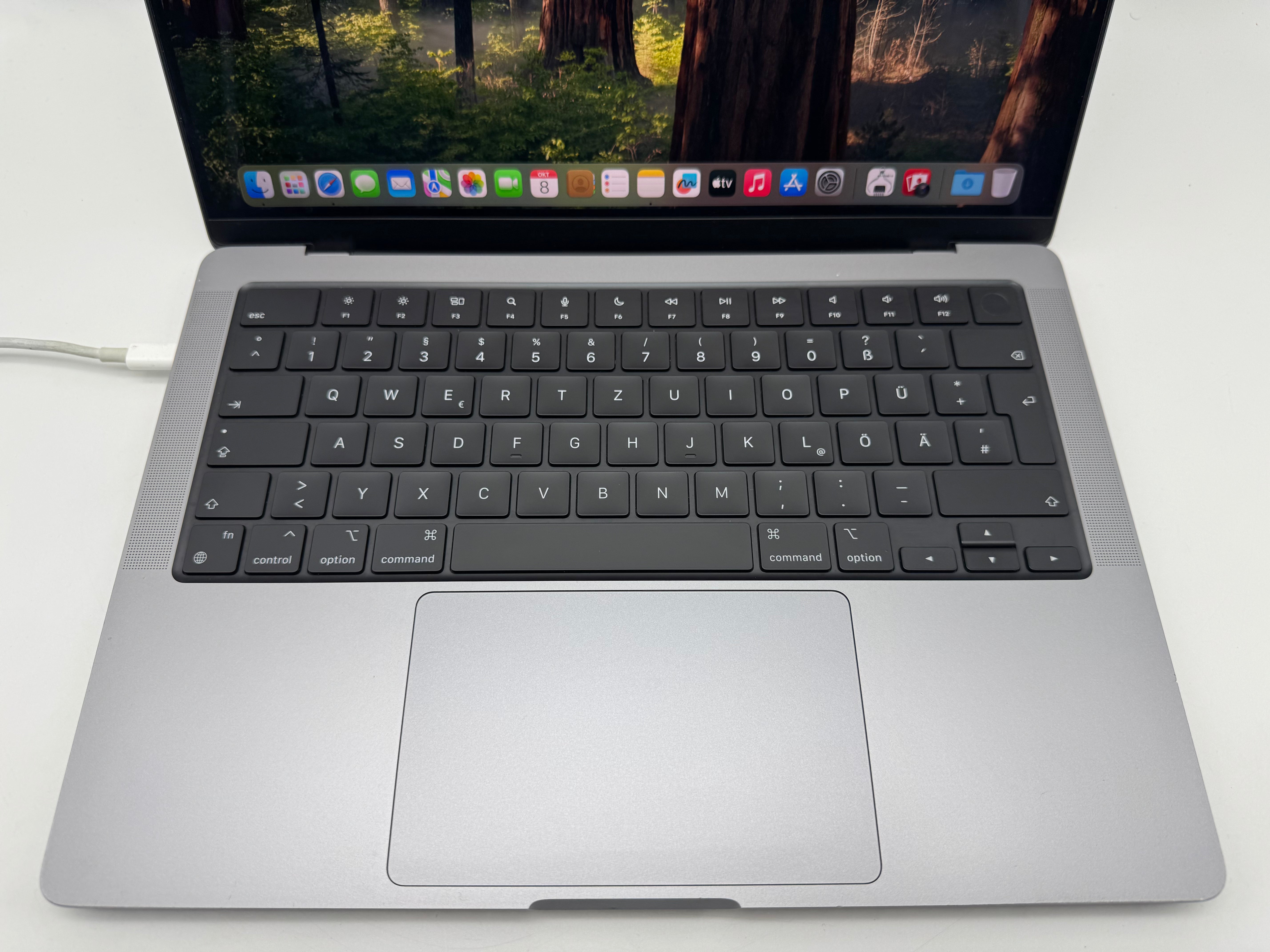 Macbook Pro 14" A2442 2021 M1 8-C 16GB 512GB 14-C Spacegrau MwSt. #PS377