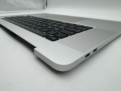 MacBook Pro 16" 2019 A2141 Silber Akku Topcase Tastatur QWERTZ #T1001