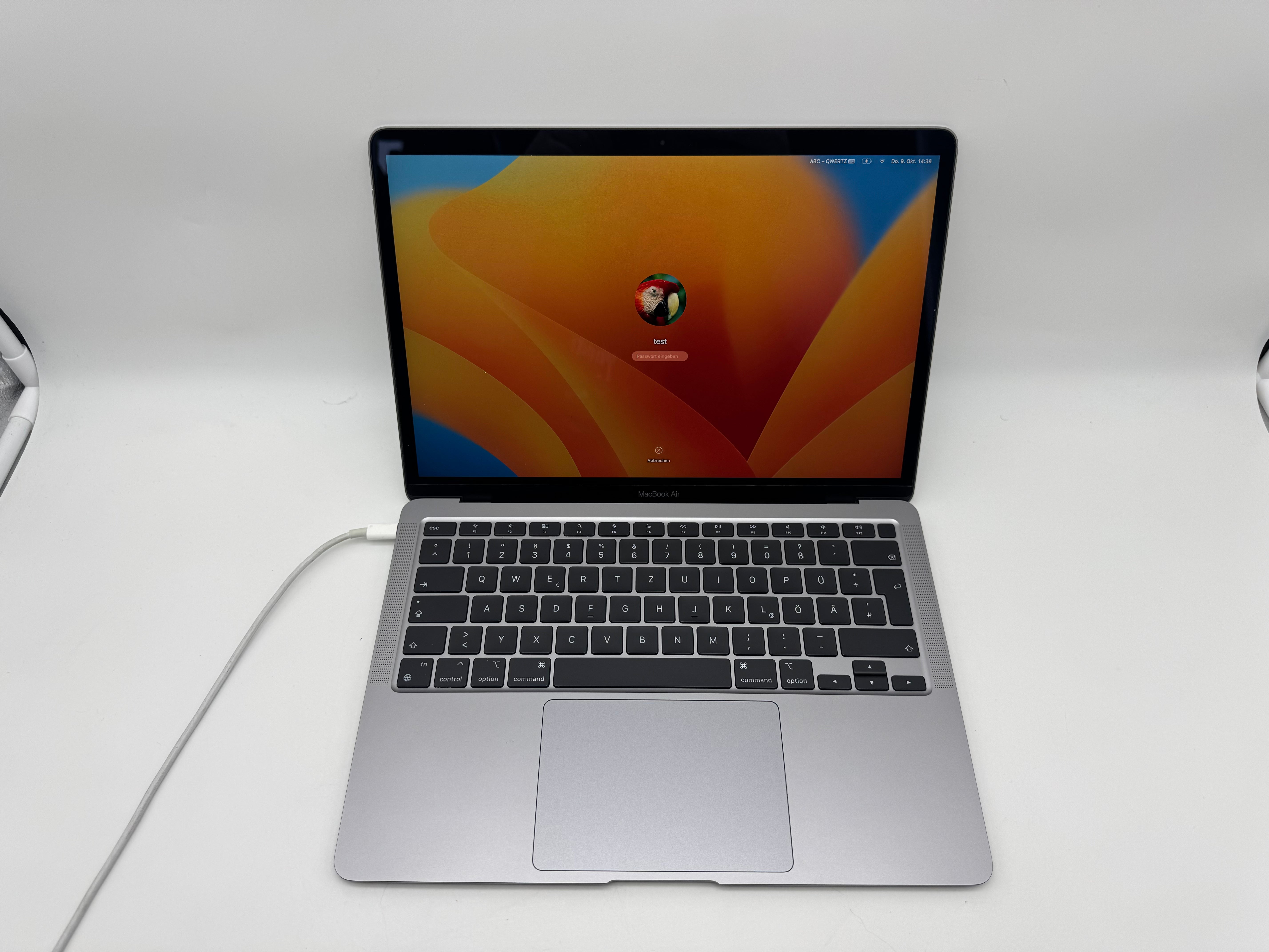Macbook Air 13" A2337 M1 8GB 256GB Spacegrau 2020 #PS379 MwSt.
