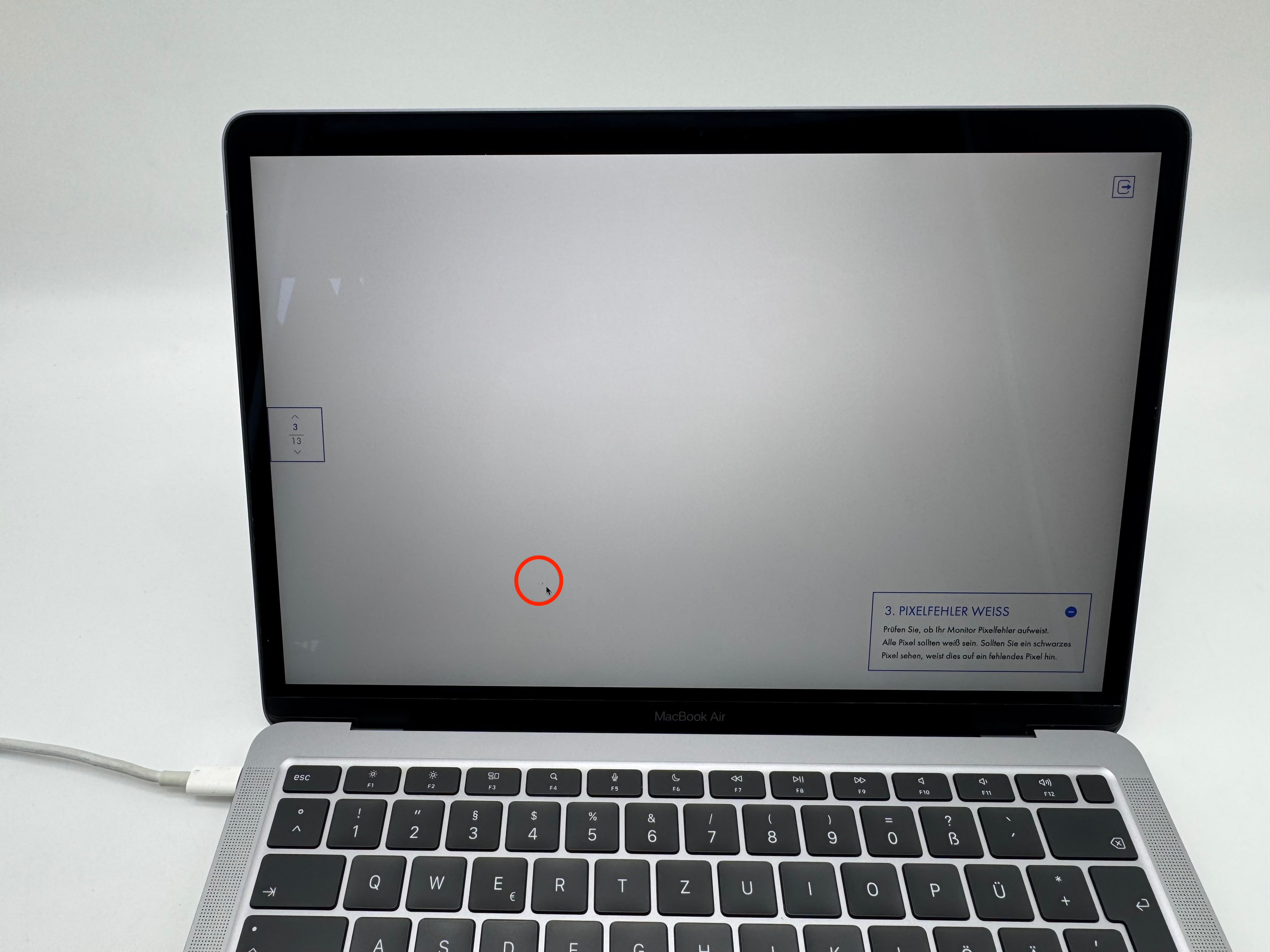 Macbook Air 13" A2337 M1 8GB 256GB Spacegrau 2020 #PS379 MwSt.