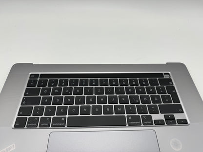 MacBook Pro 16" 2019 A2141 Grau Topcase Tastatur Trackpad Akku #T520