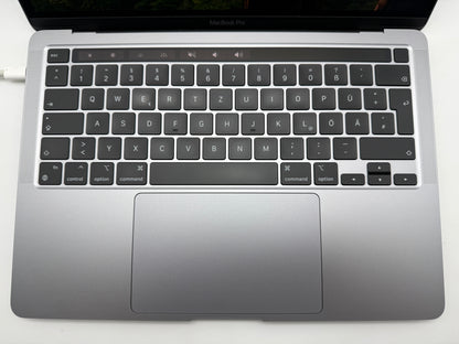 Macbook Pro 13" A2338 M1 16GB 512GB 2020 Spacegrau Grau MwSt. #PS426