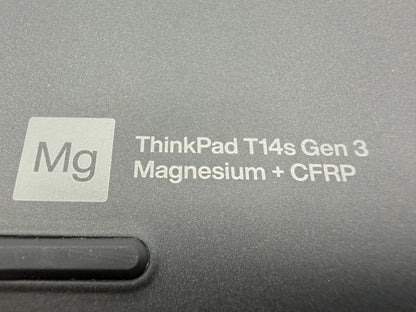 Lenovo Thinkpad T14s G3 Notebook 2,1GHz i7-1260P 16GB 512GB QWERTY #PSW133