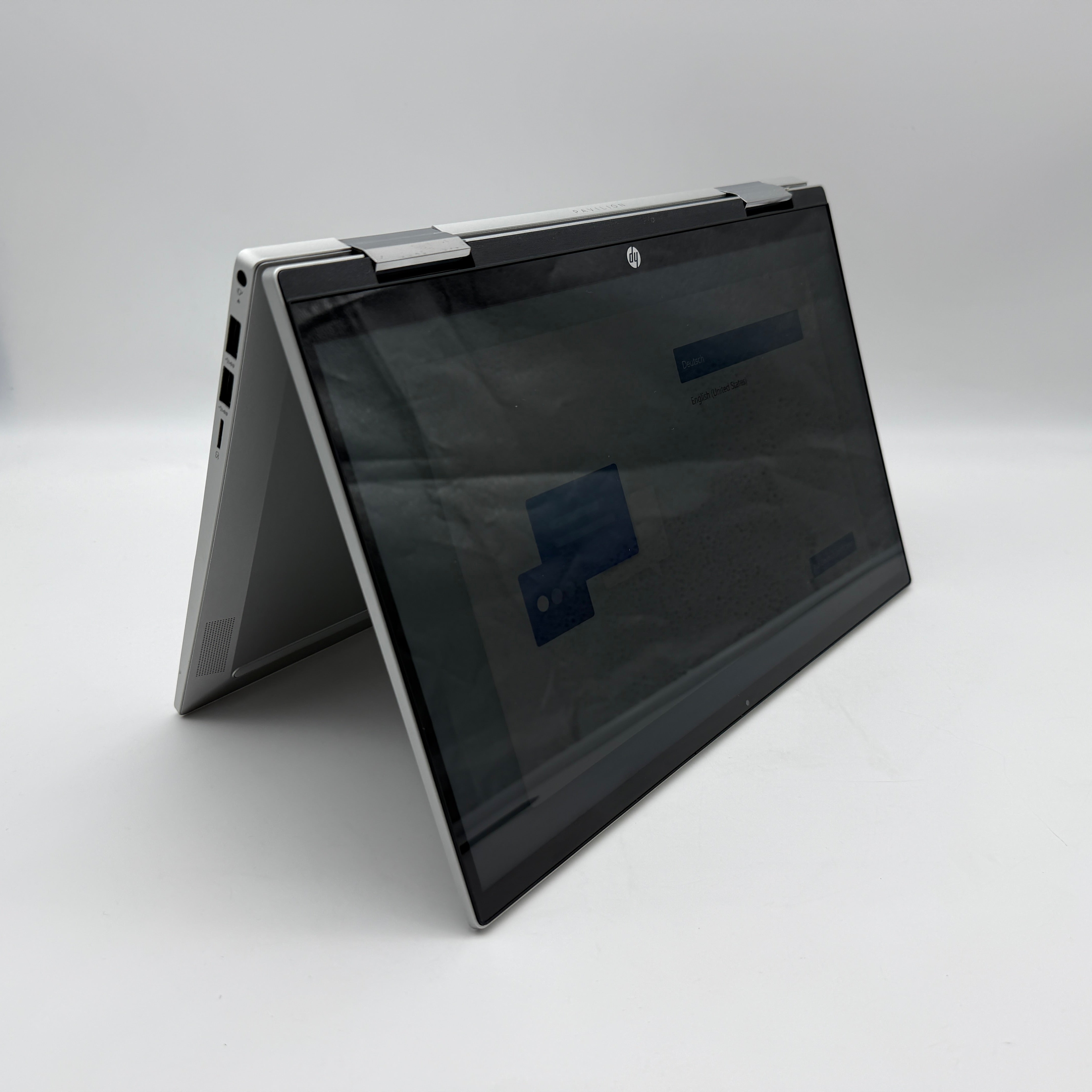 HP Pavilion x360 14-dy0055ng i5-1135G7 8GB 256GB SSD 100% Akku Silber Touch MwSt. #PSW160