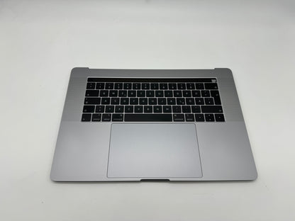 Macbook Pro 15" 2016 2017 A1707 Topcase Trackpad Tastatur Grau #T526