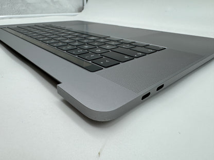 Macbook Pro 15" 2016 2017 A1707 Topcase Trackpad Tastatur Grau #T526