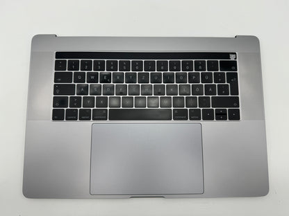 Macbook Pro 15" 2016 2017 A1707 Topcase Akku Trackpad Tastatur Spacegrau #T528