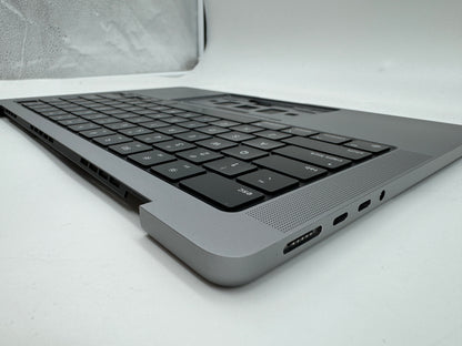 Macbook Pro 14" 2021 A2442 Topcase QWERTY US Tastatur Spacegrau #T534