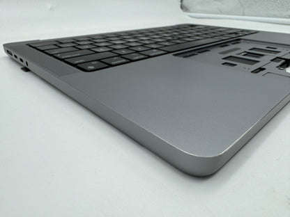 Macbook Pro 14" 2021 A2442 Topcase QWERTY US Tastatur Spacegrau #T535