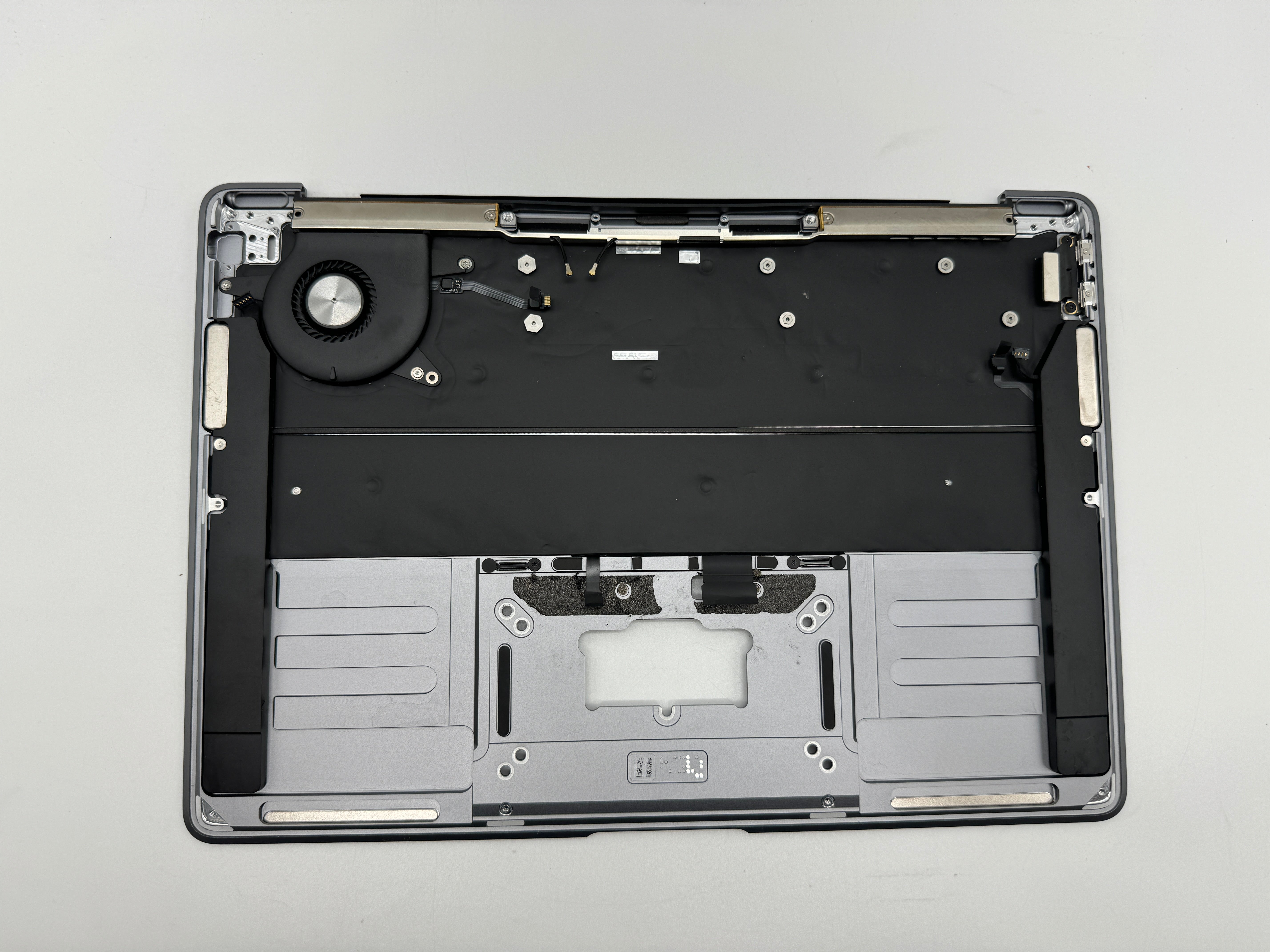 MacBook Air 13" 2020 A2179 Topcase Akku Tastatur Spacegrau #T358