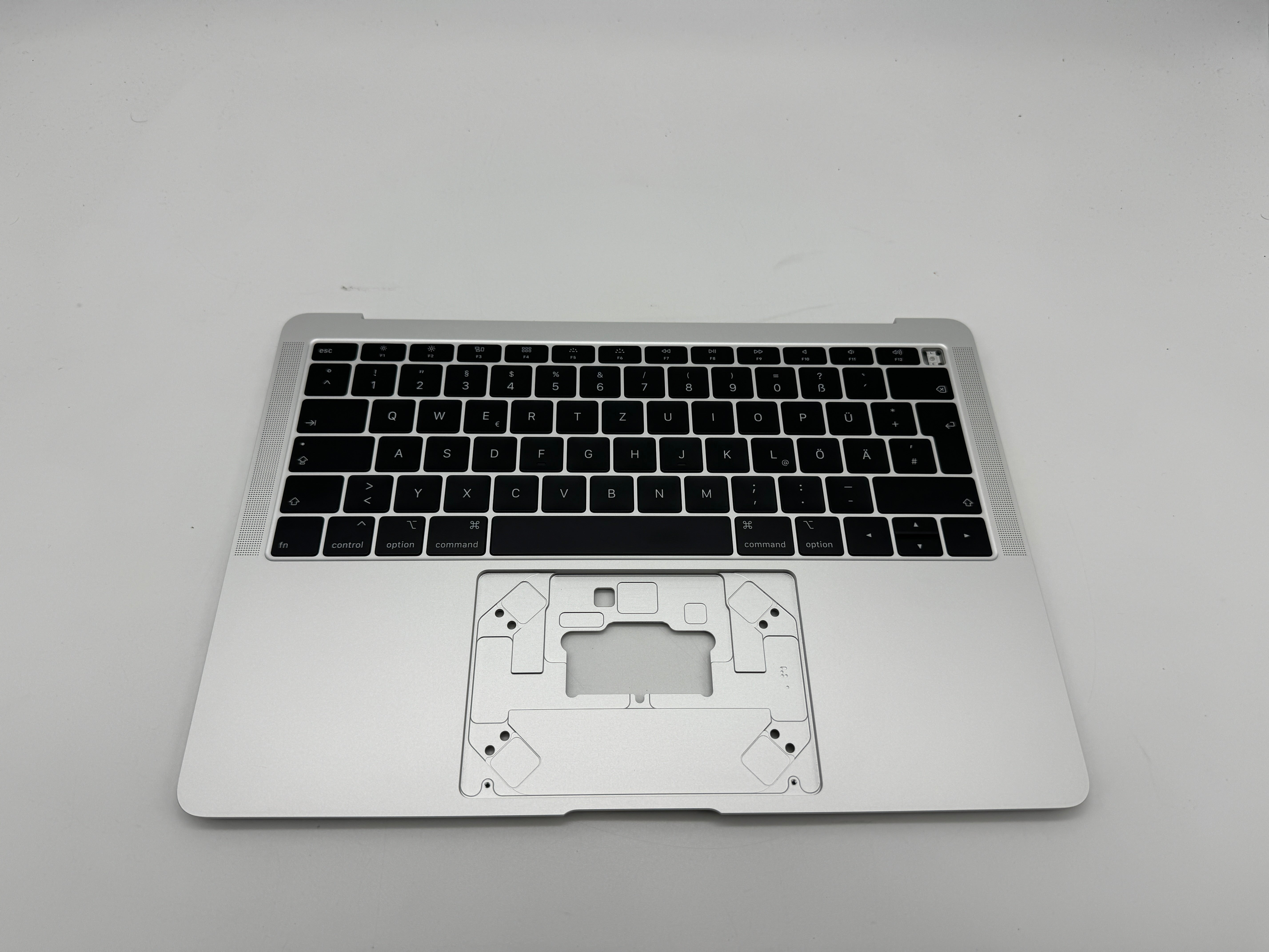 Macbook Air 13" 2018 2019 A1932 Topcase QWERTZ Tastatur Silber #T539