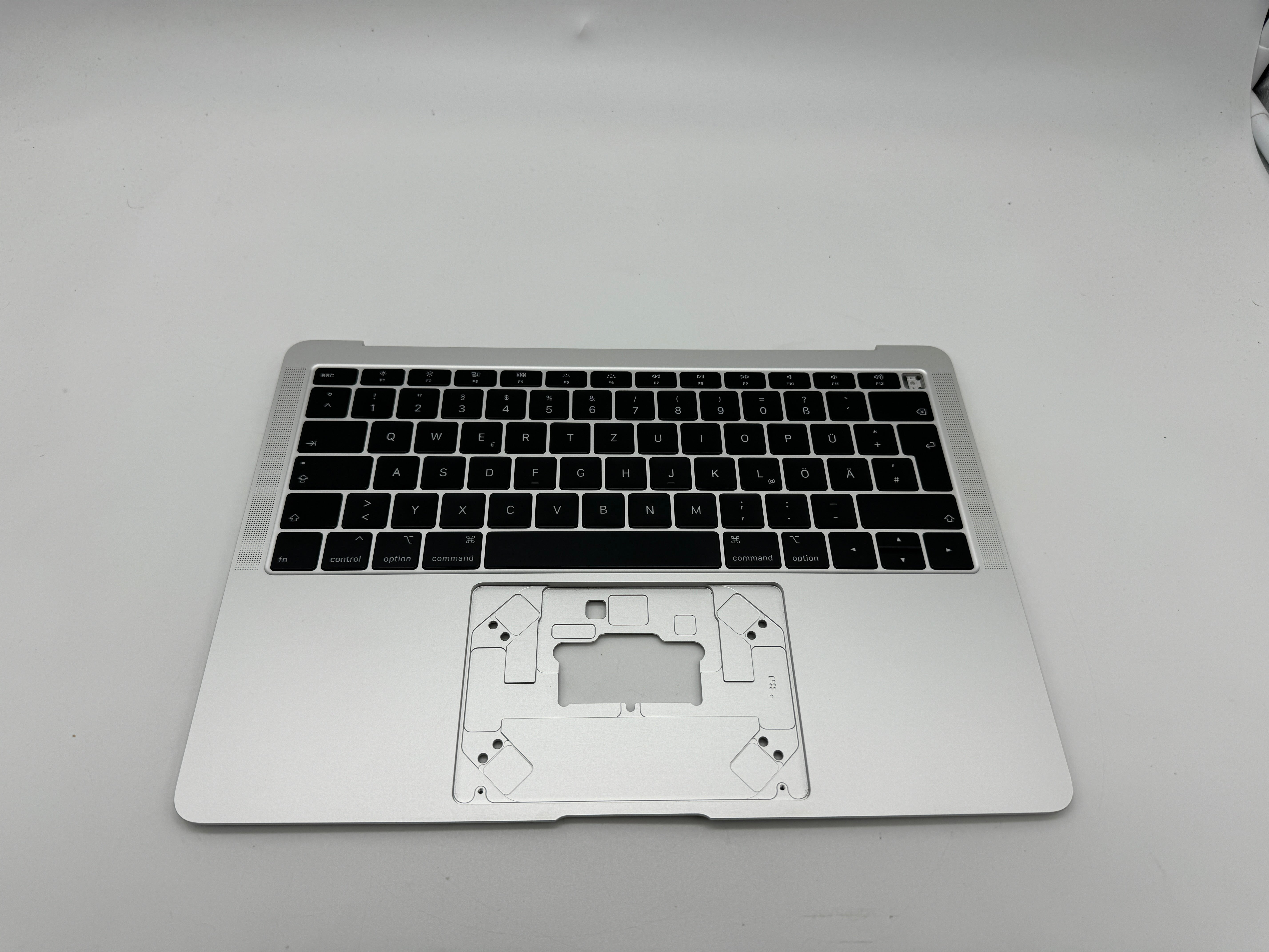 Macbook Air 13" 2018 2019 A1932 Topcase QWERTZ Tastatur Silber #T540