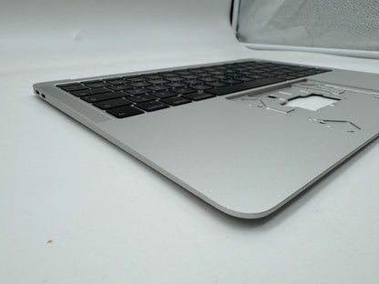 Macbook Air 13" 2018 2019 A1932 Topcase QWERTZ Tastatur Silber #T540