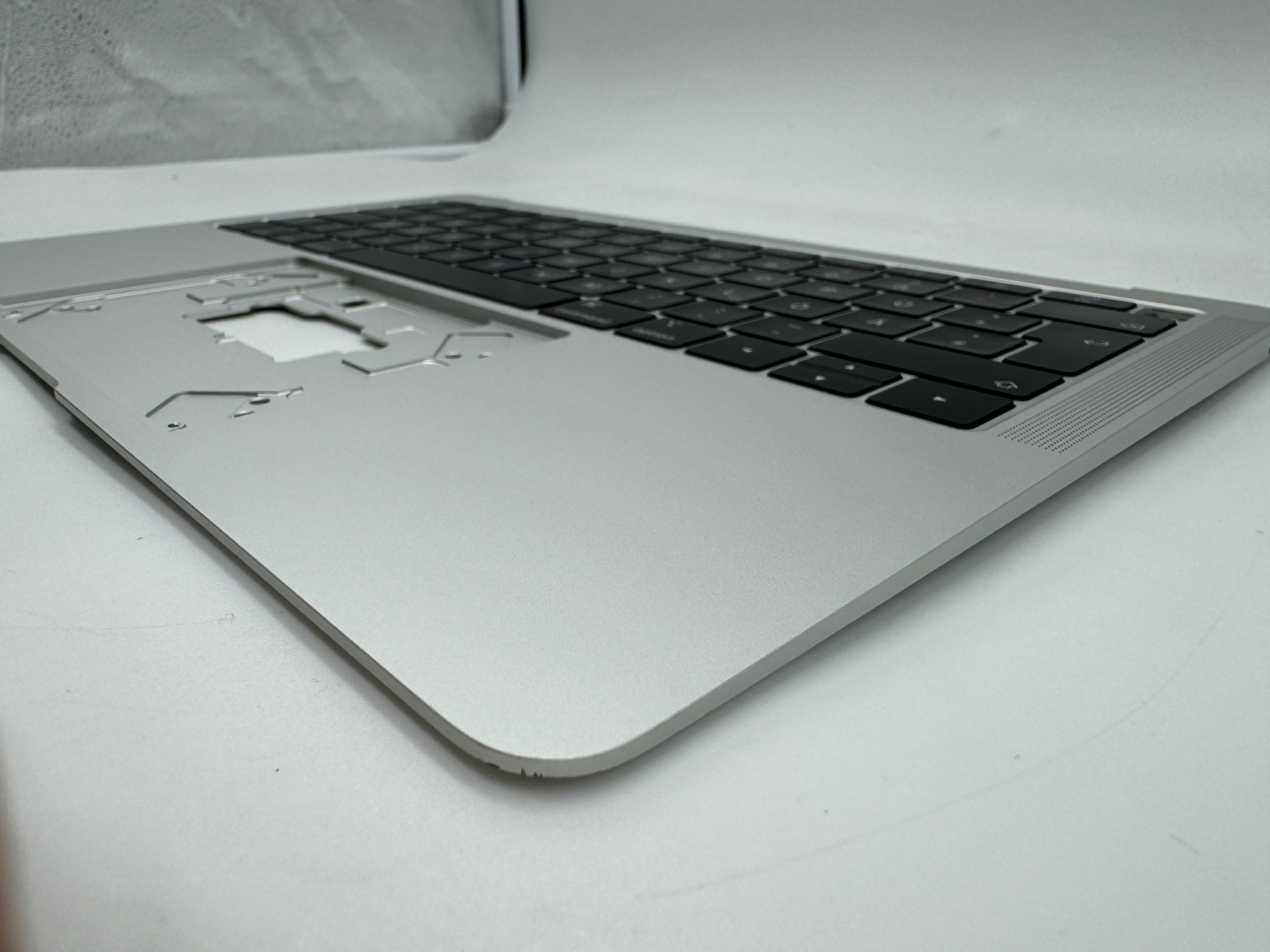 Macbook Air 13" 2018 2019 A1932 Topcase QWERTZ Tastatur Silber #T540