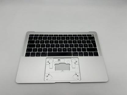 Macbook Air 13" 2018 2019 A1932 Topcase QWERTZ Tastatur Silber #T542