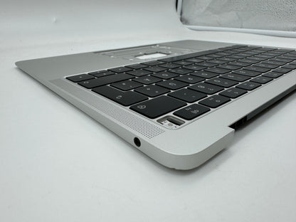 Macbook Air 13" 2018 2019 A1932 Topcase QWERTZ Tastatur Silber #T542